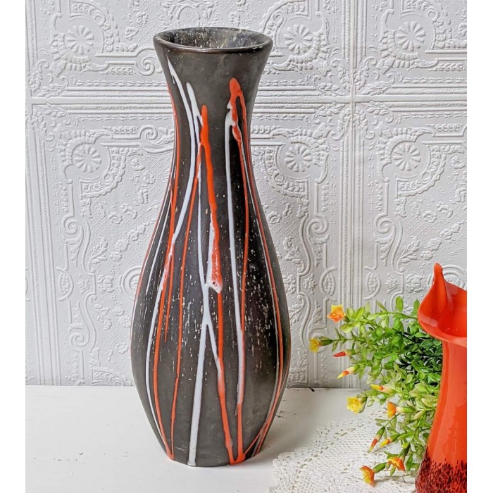 Vase vintage poterie du Québec 